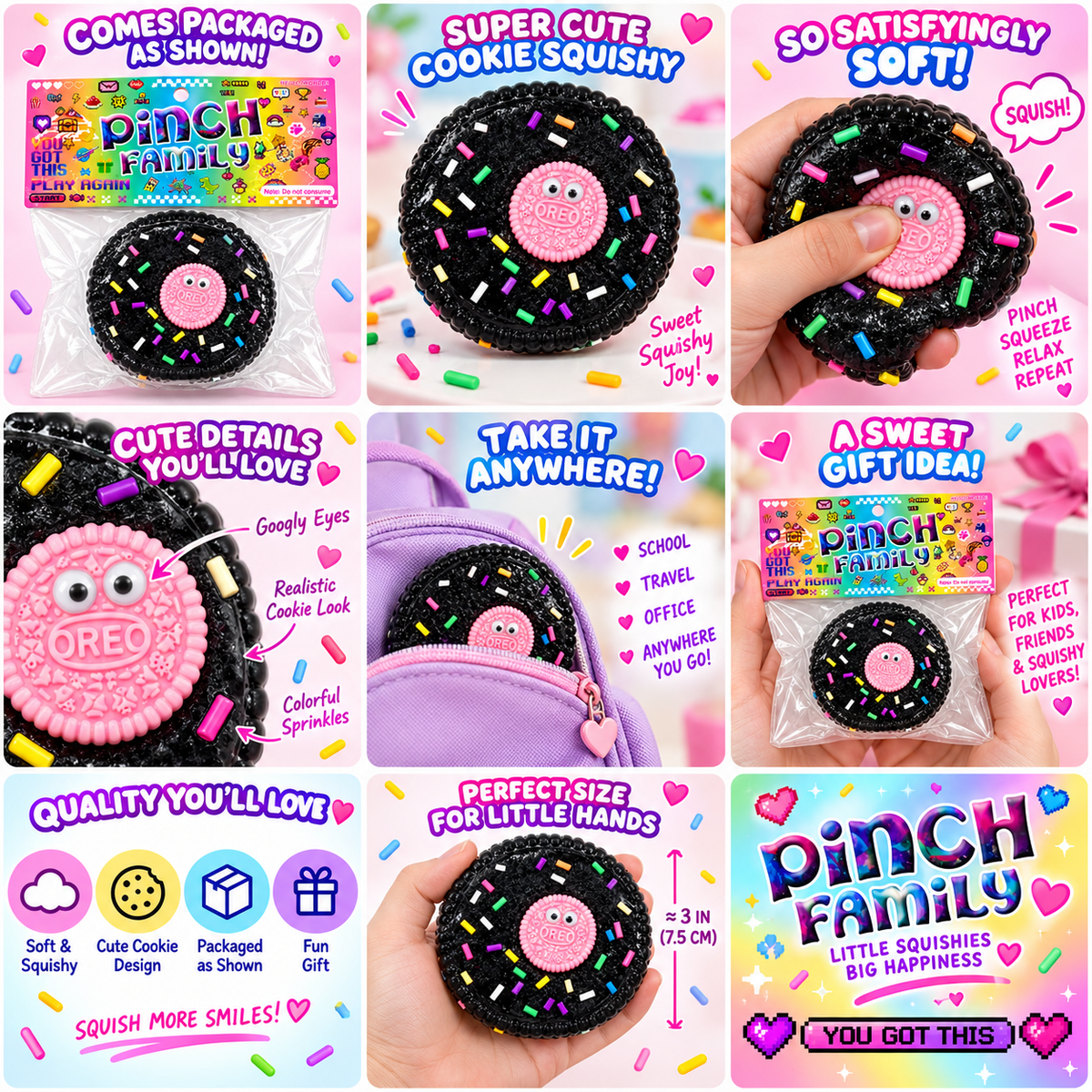 Cookie Squishy 🍪🤍